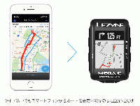 LEZYNE(レザイン) メガ C カラー GPS ブラック　サイクルコンピューター カラー表示
