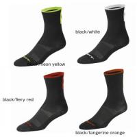 SOOTTスコット　SOCK ROADLONG ロング　自転車用ソックス BLK/neonYello