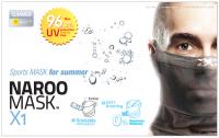 NAROO MASK X1(ナルーマスク) オールシーズン用　UV対応スポーツ用 フェイスマスク