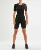 2XU BLK/GLD Compression Sleeved Trisiuit　コンプトライスーツ