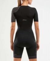 2XU BLK/GLD Compression Sleeved Trisiuit　コンプトライスーツ