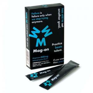 Mag-on8包入り 持久系アスリート向け水溶性マグネシウムサプリメント マグ・オン